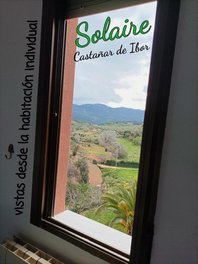 Hostal Restaurante Solaire Castañar de Ibor Exterior foto