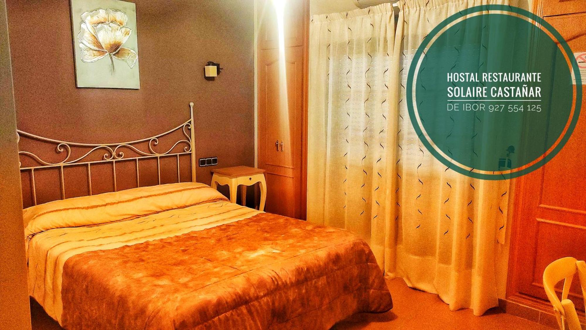 Hostal Restaurante Solaire Castañar de Ibor Quarto foto